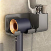 Mounted Hair Dryer Holder Organiser