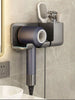 Mounted Hair Dryer Holder Organiser